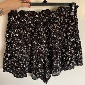 Floral beach shorts